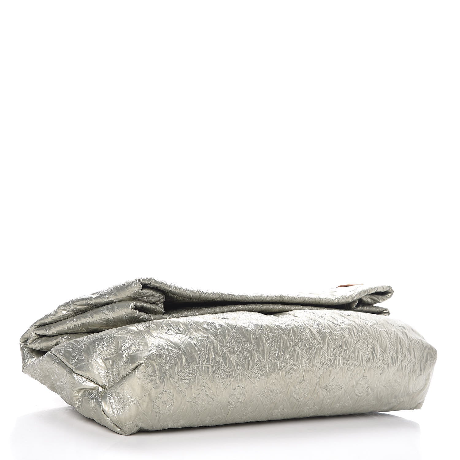 Louis Vuitton Jacquard Quilted Monogram Limelight Clutch GM Perle 4 of 6