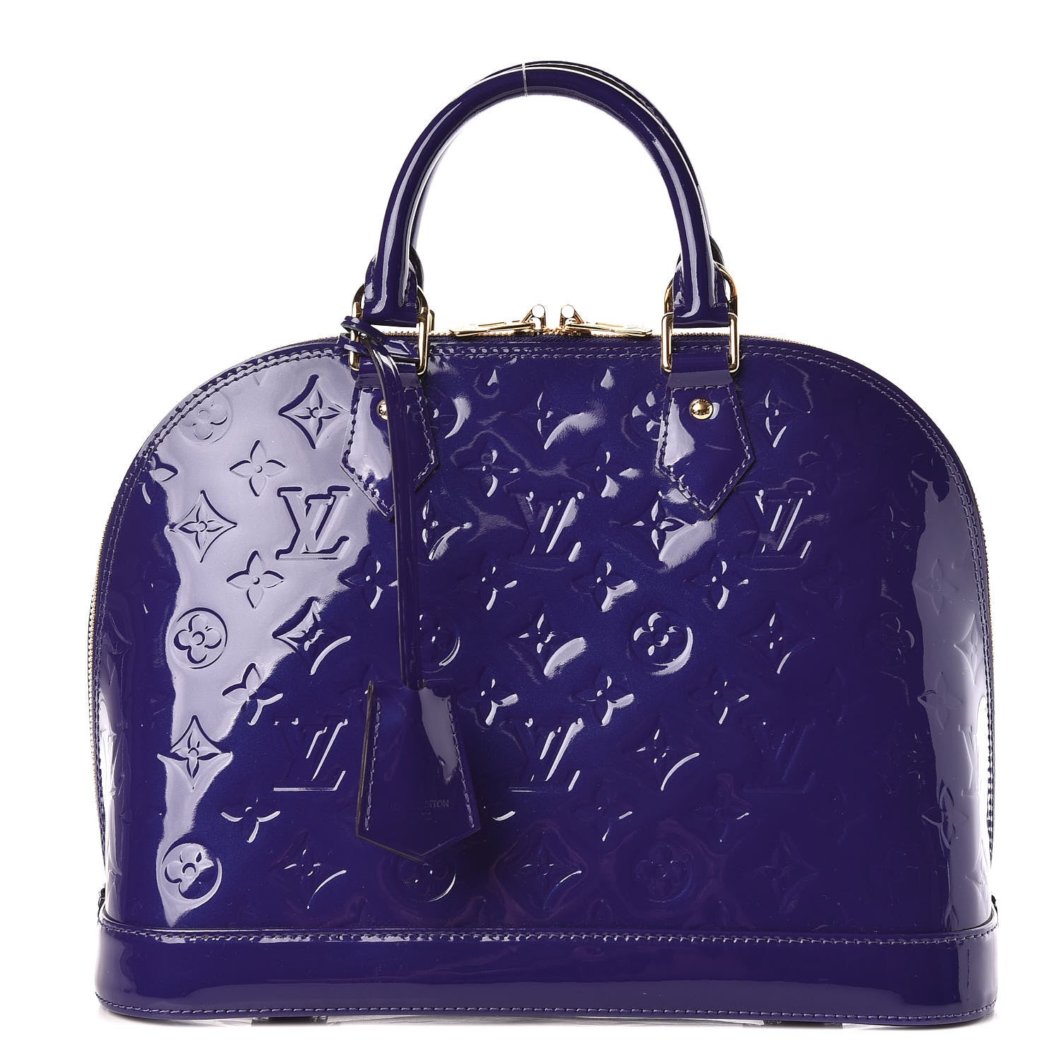 Louis Vuitton Vernis Alma PM Blueberry 1 of 10