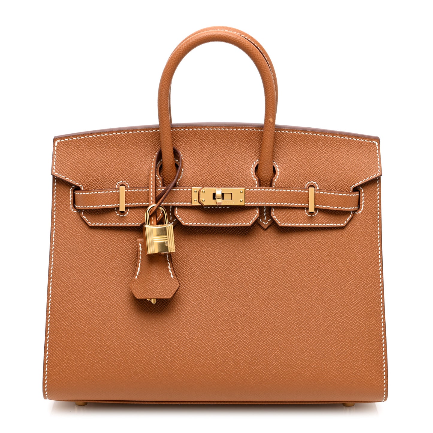 Epsom Birkin Sellier 25 Gold