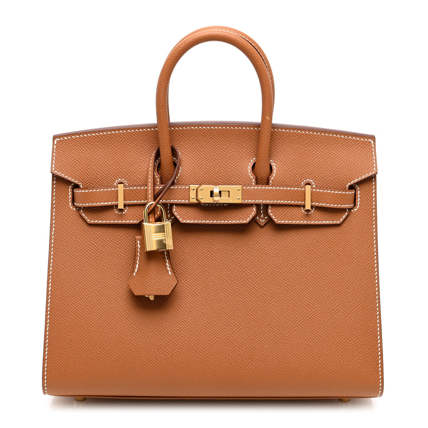 Hermes Epsom Birkin Sellier 25 Gold 1 of 10