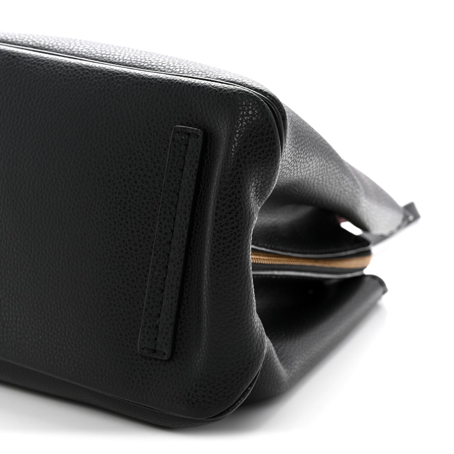 Pebbled Calfskin The Editor 38 Tote Black
