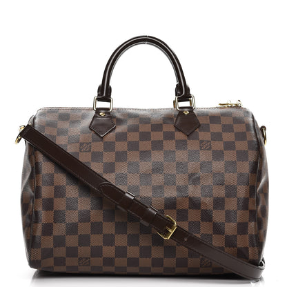 Louis Vuitton Damier Ebene Speedy Bandouliere 30 1 of 13