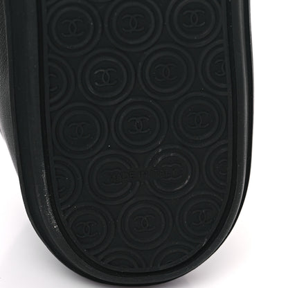Chanel Calfskin Womens Sneakers 36 Black 6 of 8