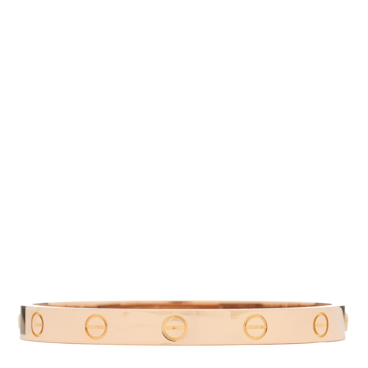 18K Pink Gold LOVE Bracelet 16