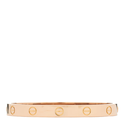 Cartier 18K Pink Gold LOVE Bracelet 16 1 of 9