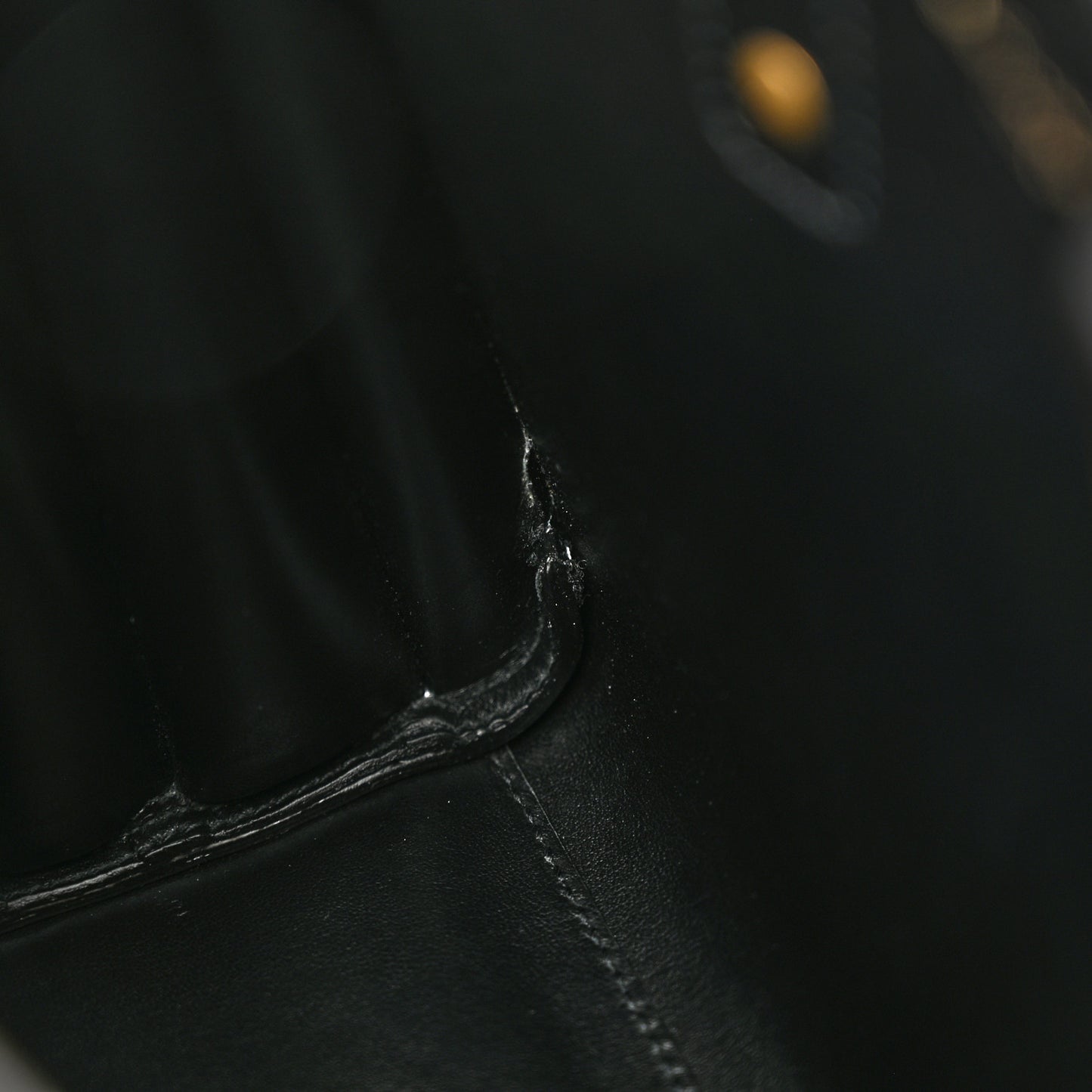 Calfskin Nano Sac De Jour Black