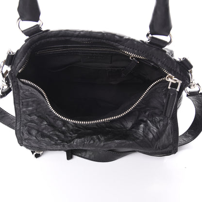 Givenchy Tumbled Sheepskin Medium Pandora Bag Black 5 of 9