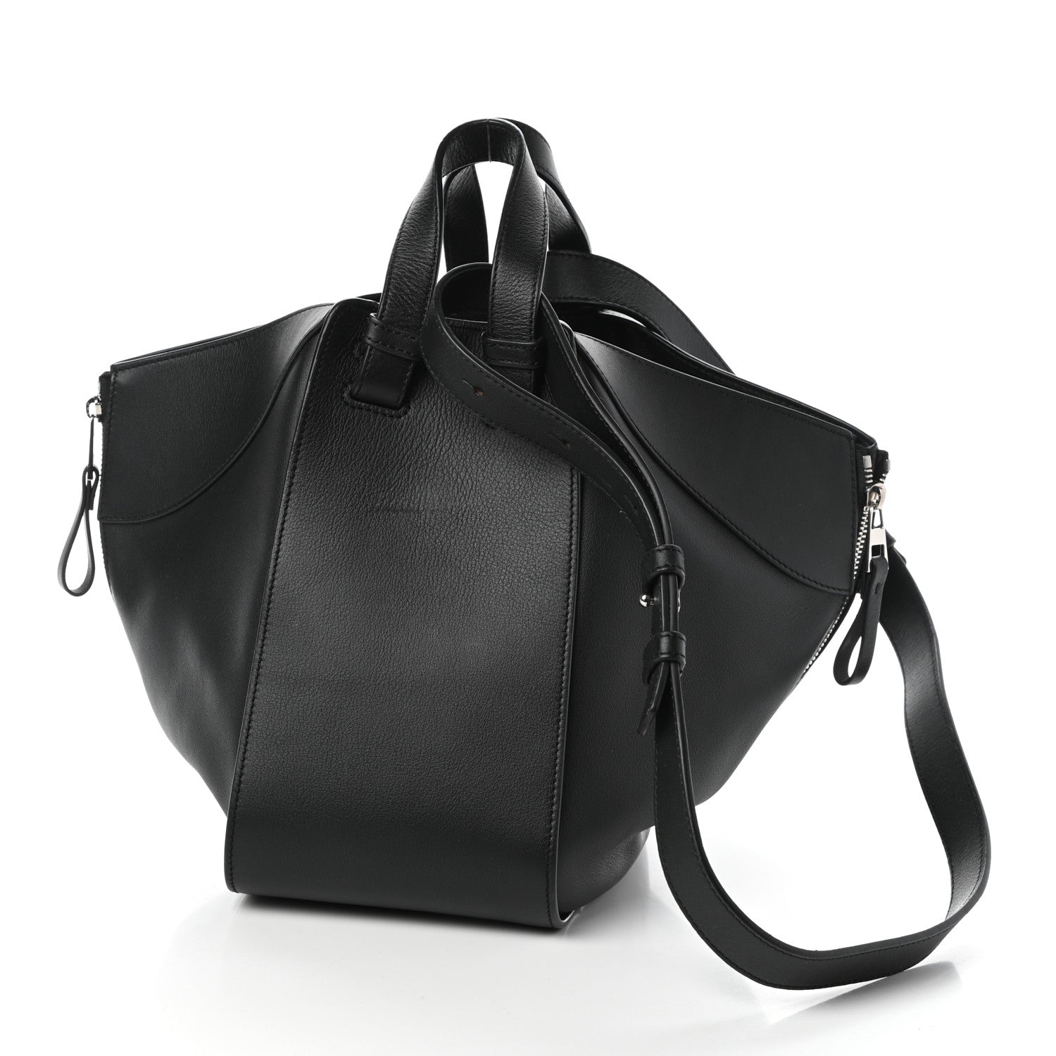 Loewe Calfskin Small Hammock Shoulder Bag Black 3 of 9