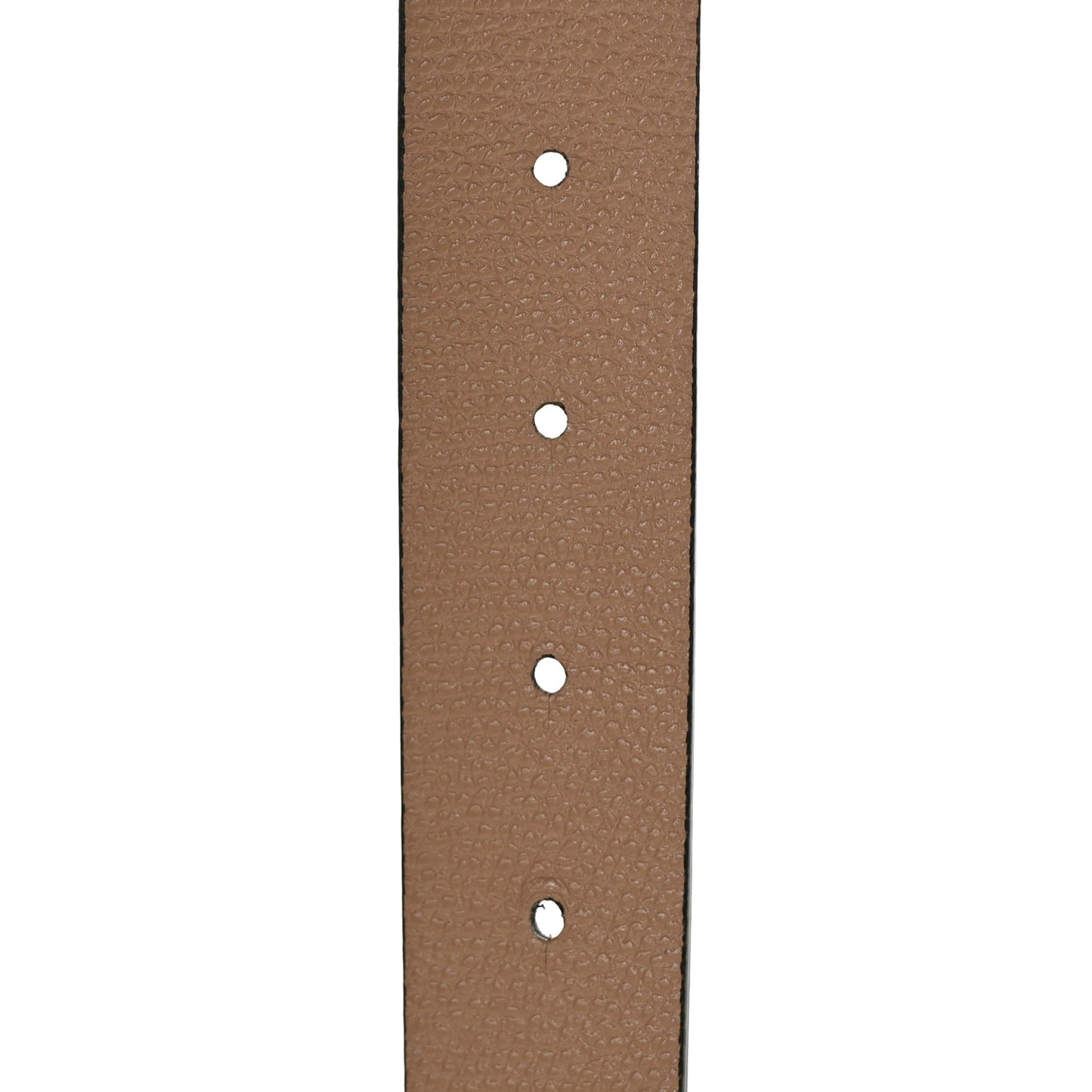 Grainy Calfskin Signature VLogo Reversible Belt 85 34 Rubin Rose Cannelle