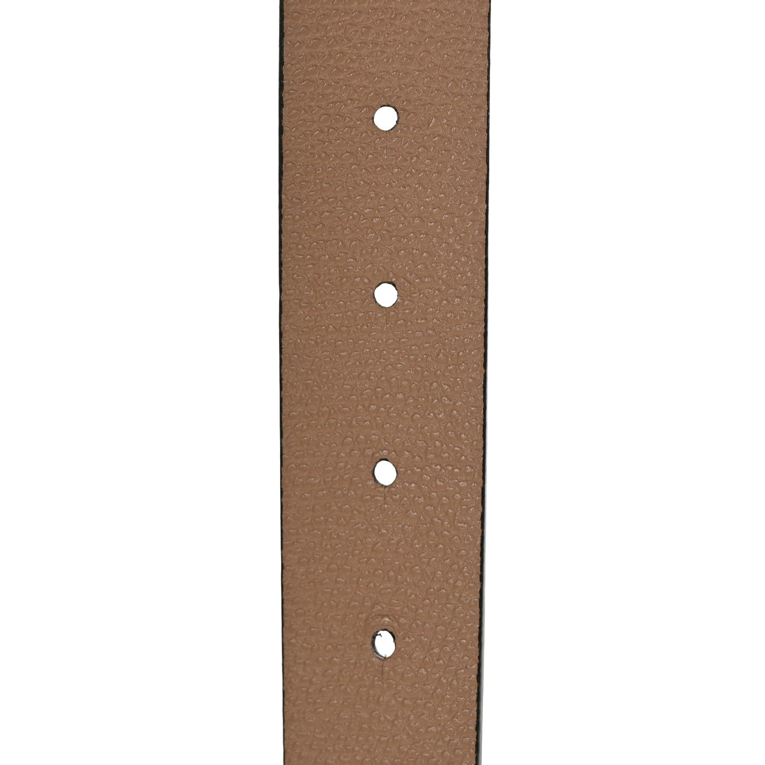 Valentino Garavani Grainy Calfskin Signature VLogo Reversible Belt 85 34 Rubin Rose Cannelle 4 of 4