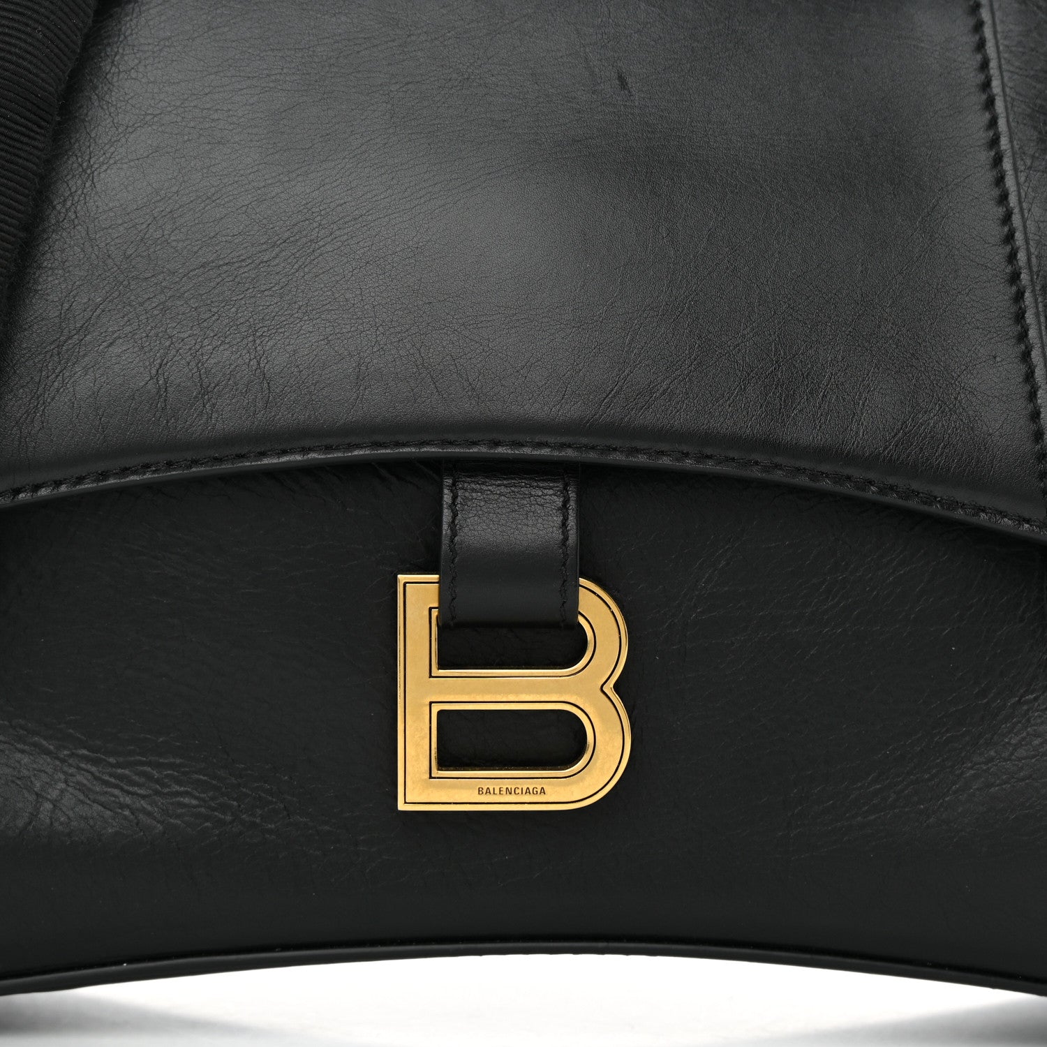 Balenciaga Paper Calfskin S Downtown Chain Shoulder Bag Black 9 of 13