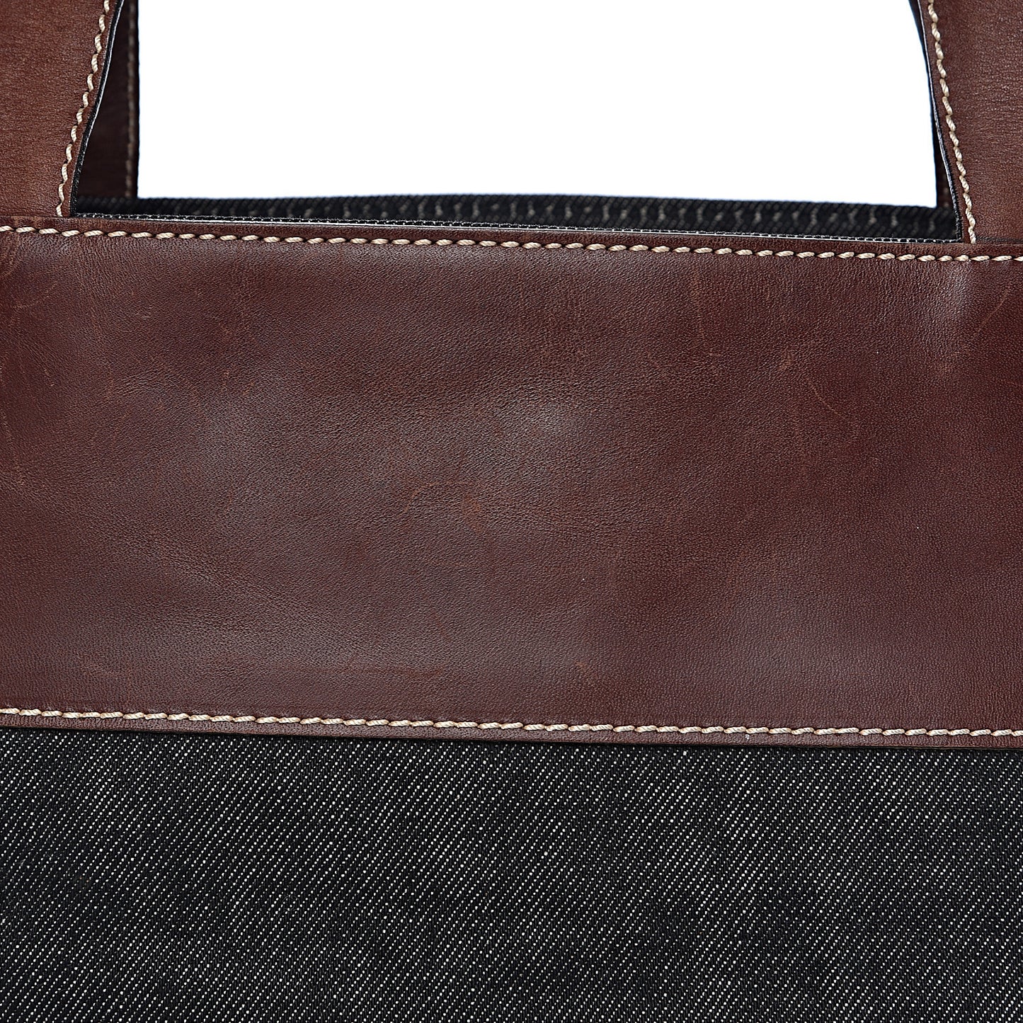 Denim Calfskin CC Tote