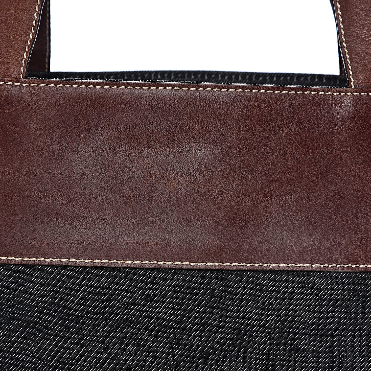 Chanel Denim Calfskin CC Tote 14 of 15