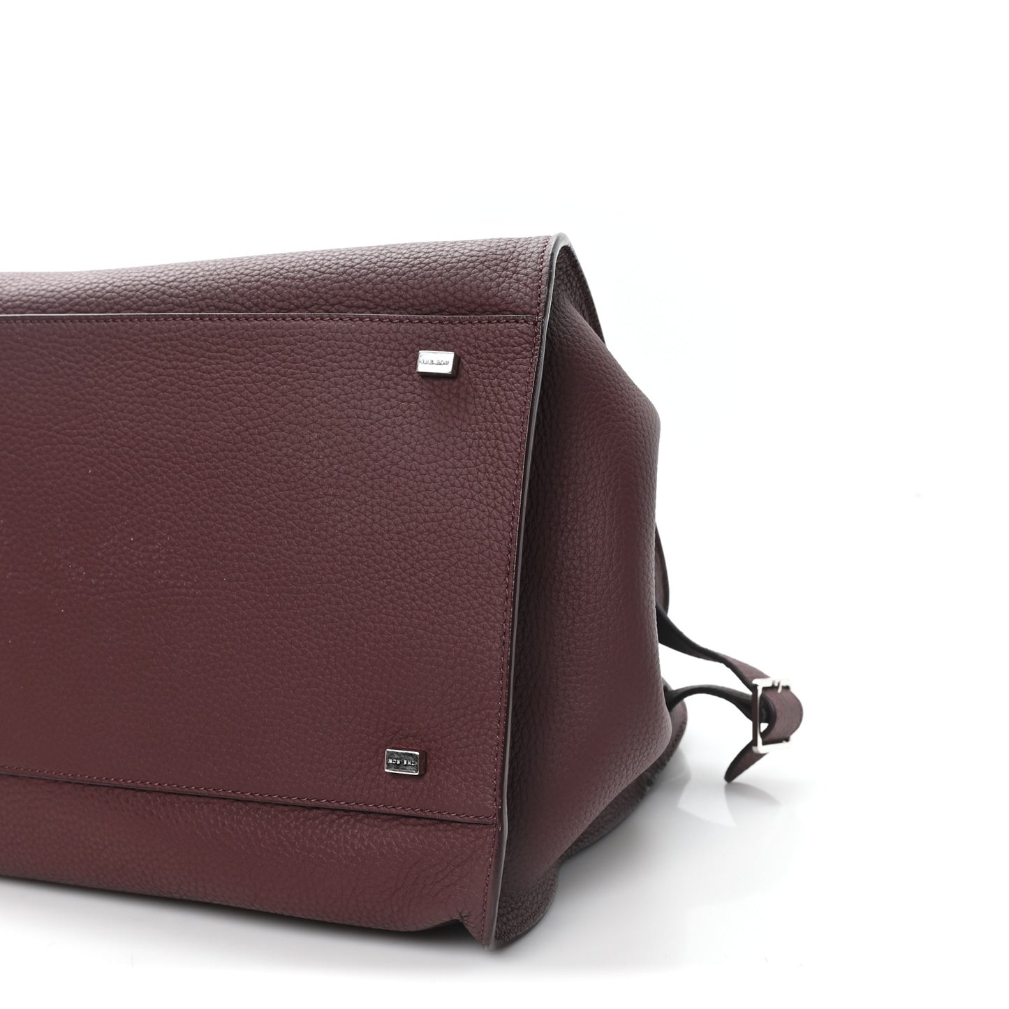Matte Grained Calfskin Soft Margaux 15 Burgundy