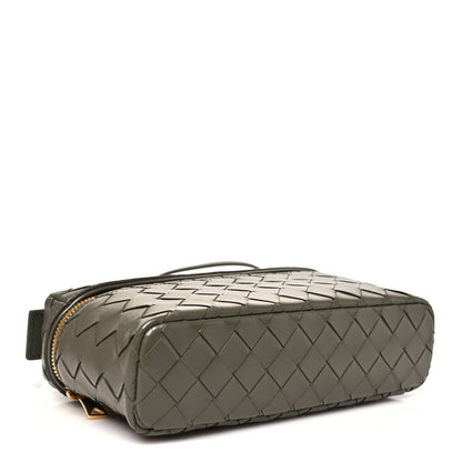 Bottega Veneta Calfskin Intrecciato Bang Bang Vanity Case Cypress 4 of 9