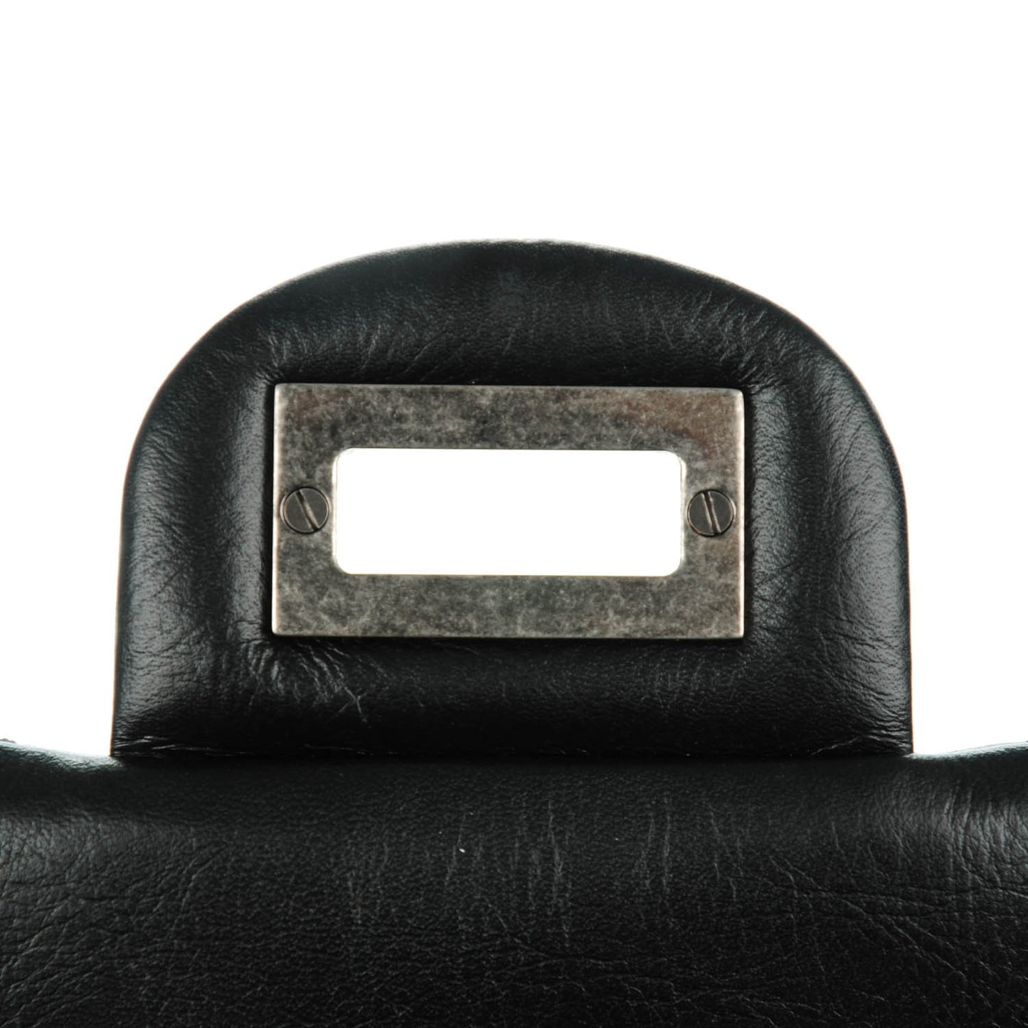 Aged Calfskin Quilted 2.55 Reissue 226 Flap Black