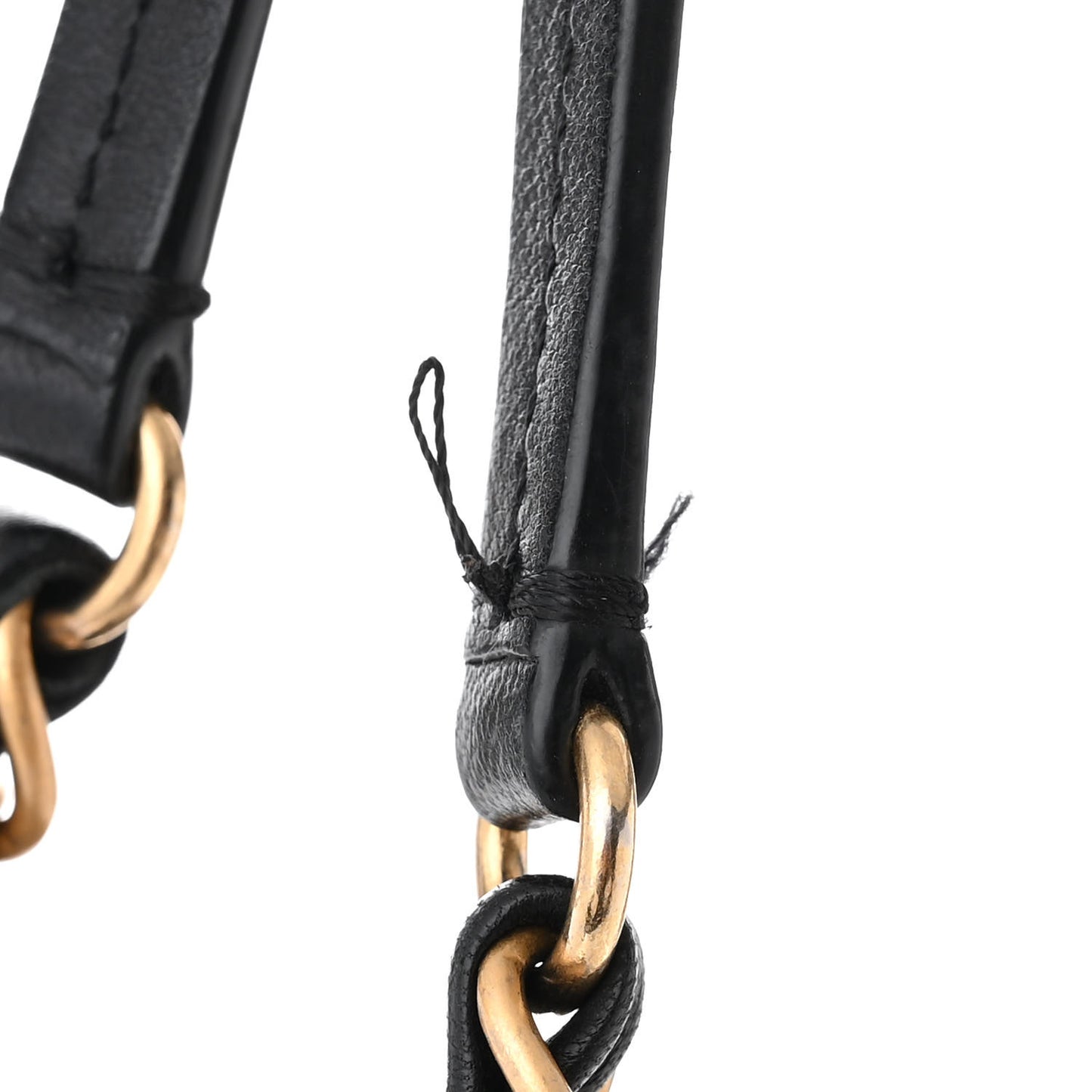 Lambskin Quilted Coco Vintage Tote Black