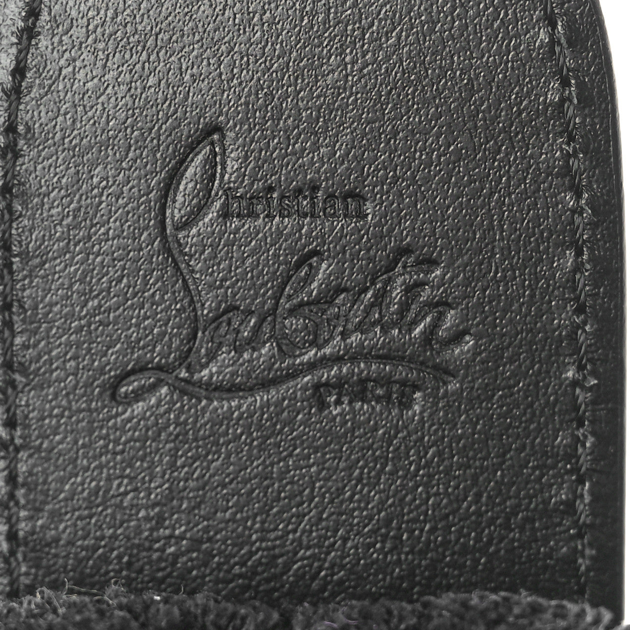 Christian Louboutin Canvas Small Frangibus Tote Black 6 of 9