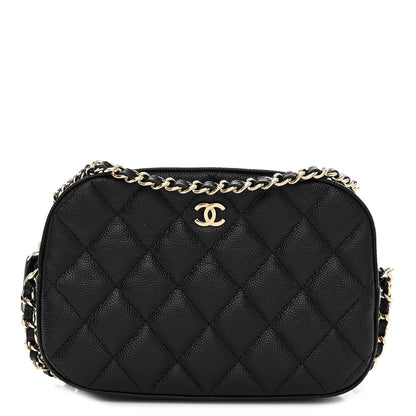 Chanel Caviar Quilted Vanity With Chain Black 1 of 9