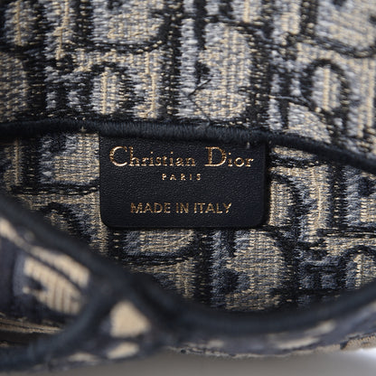 Christian Dior Oblique Saddle Belt Bag Blue 6 of 9