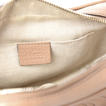 Gucci Pebbled Calfskin Small Soho Disco Bag Camelia 5 of 13