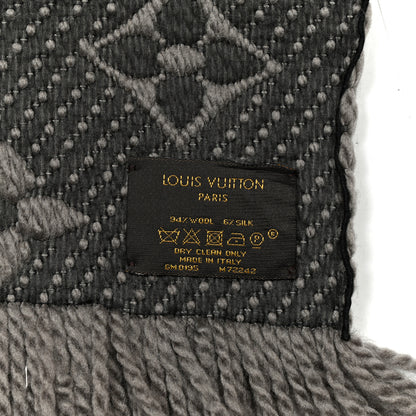 Louis Vuitton Wool Silk Logomania Scarf Verone 3 of 3