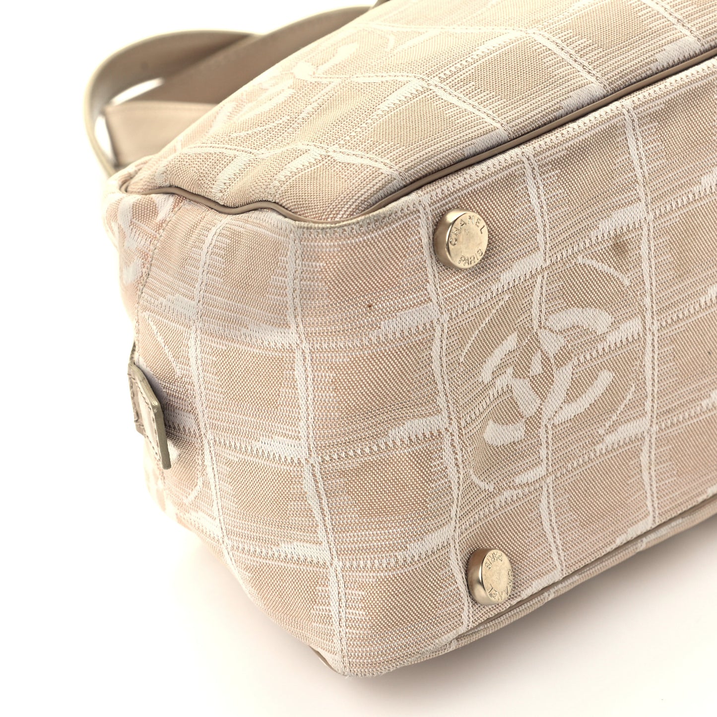 Nylon Travel Bowler Beige