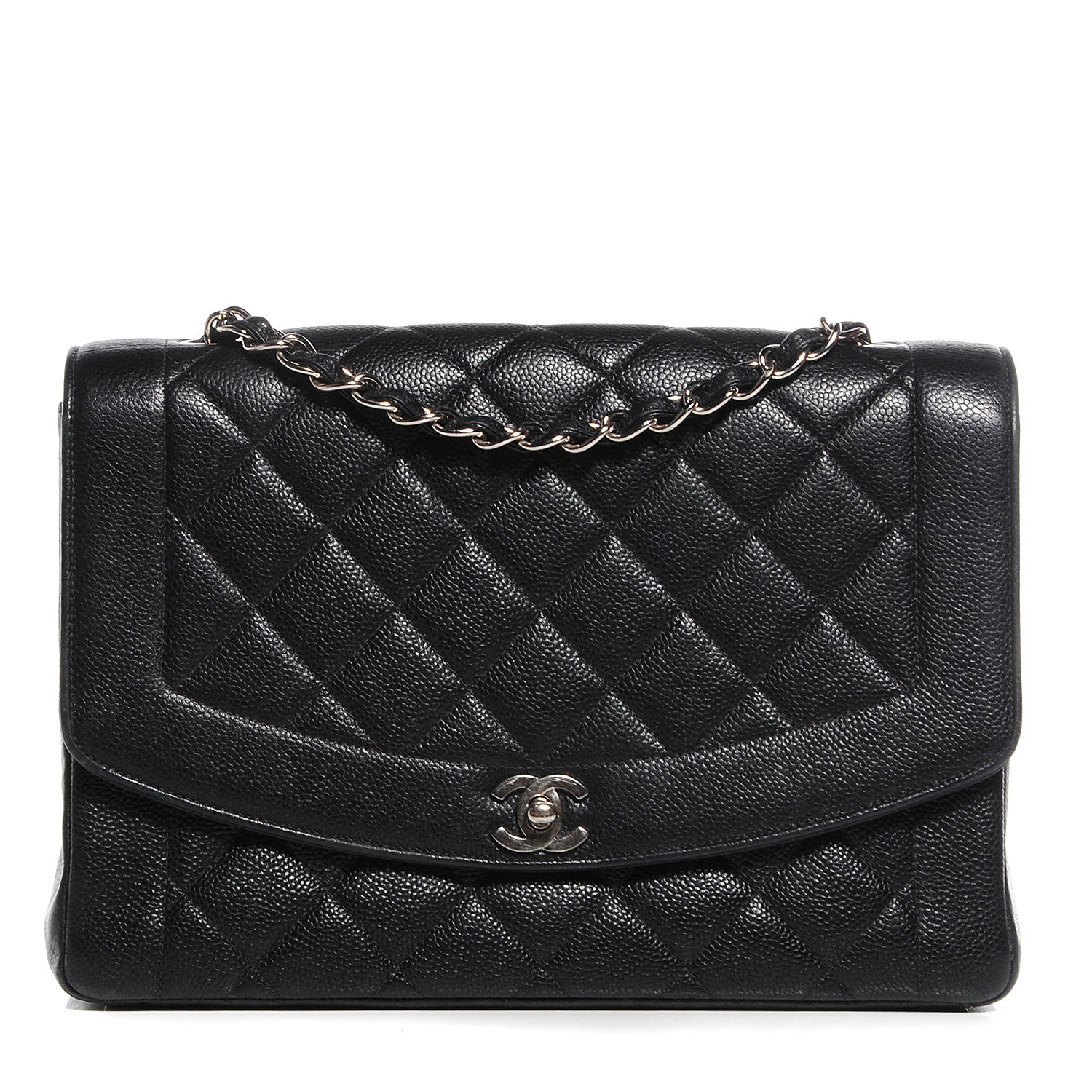 Chanel Caviar Quilted Jumbo Single Flap Black 1 of 9