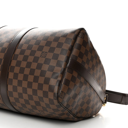 Louis Vuitton Damier Ebene Keepall Bandouliere 45 9 of 9