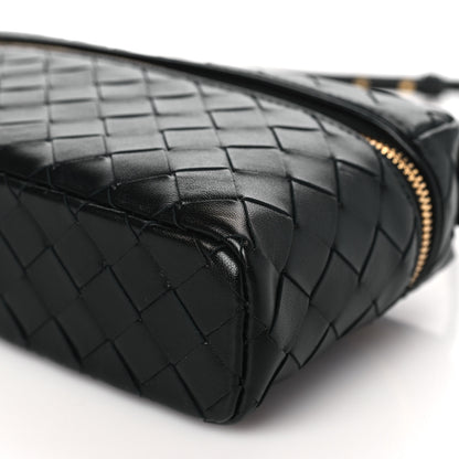 Bottega Veneta Calfskin Intrecciato Bang Bang Vanity Case Black 10 of 10
