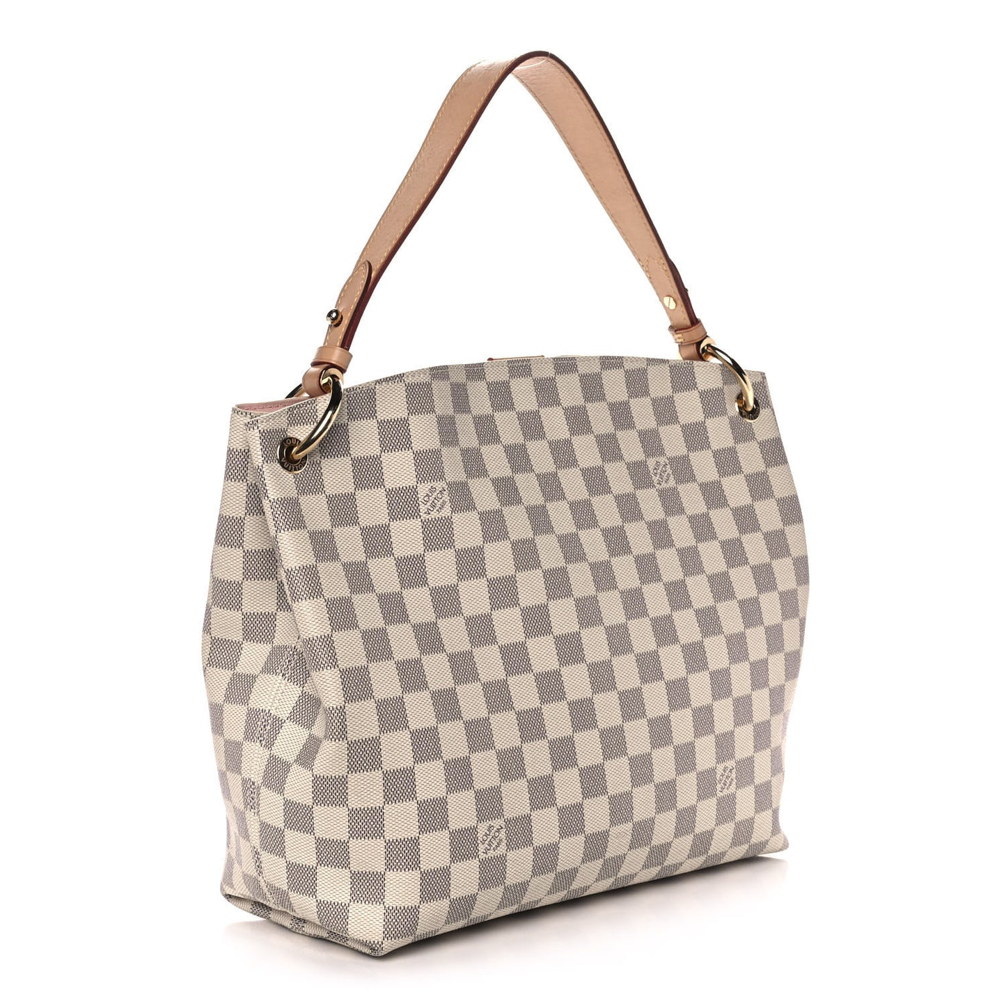 Damier Azur Graceful PM Rose Ballerine