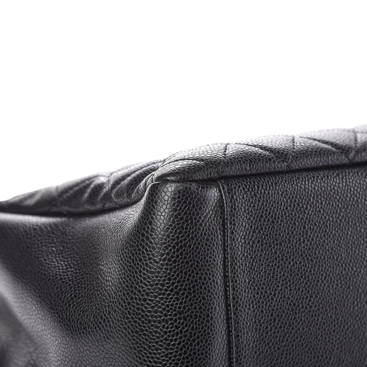 Chanel Caviar Quilted Grand Shopping Tote GST Black 10 of 13