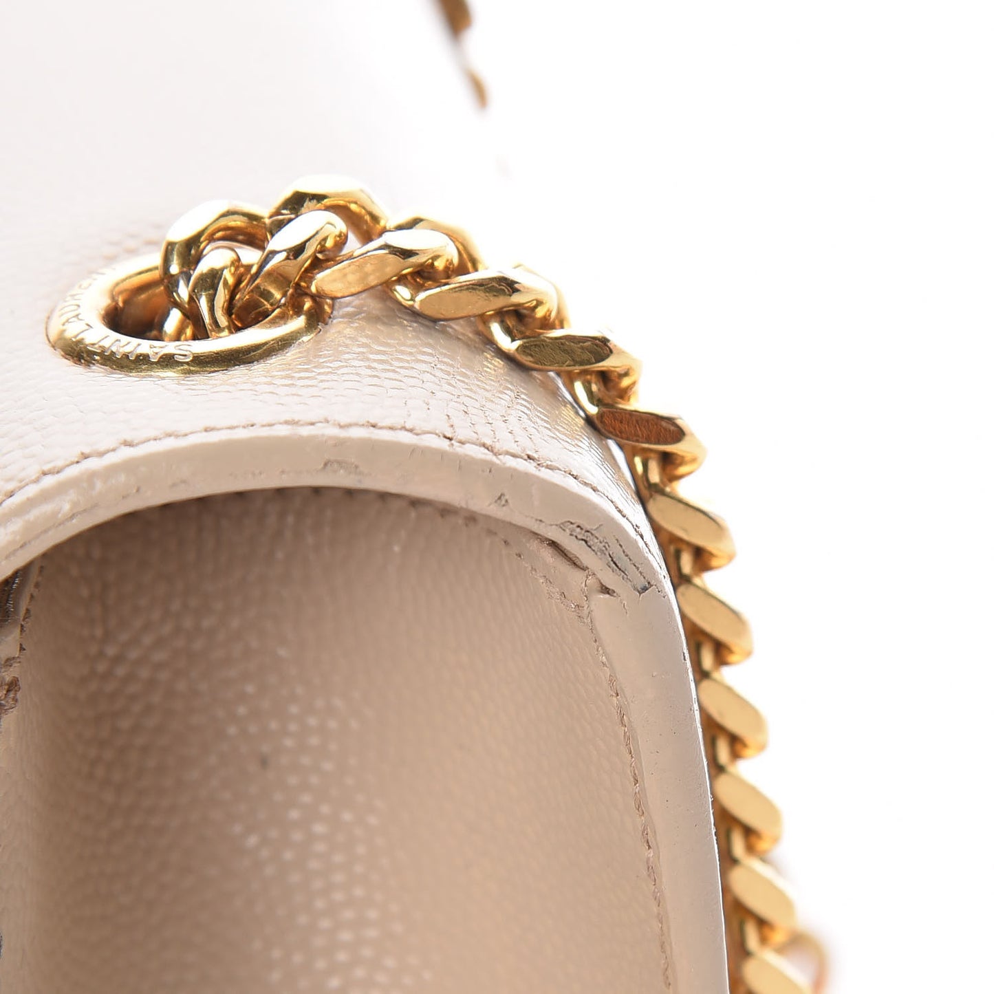 Grain De Poudre Small Monogram Kate Satchel Nude Powder