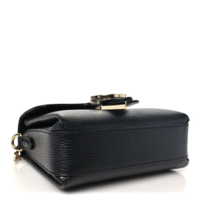 Gucci Dollar Calfskin Interlocking G Crossbody Bag Black 4 of 10