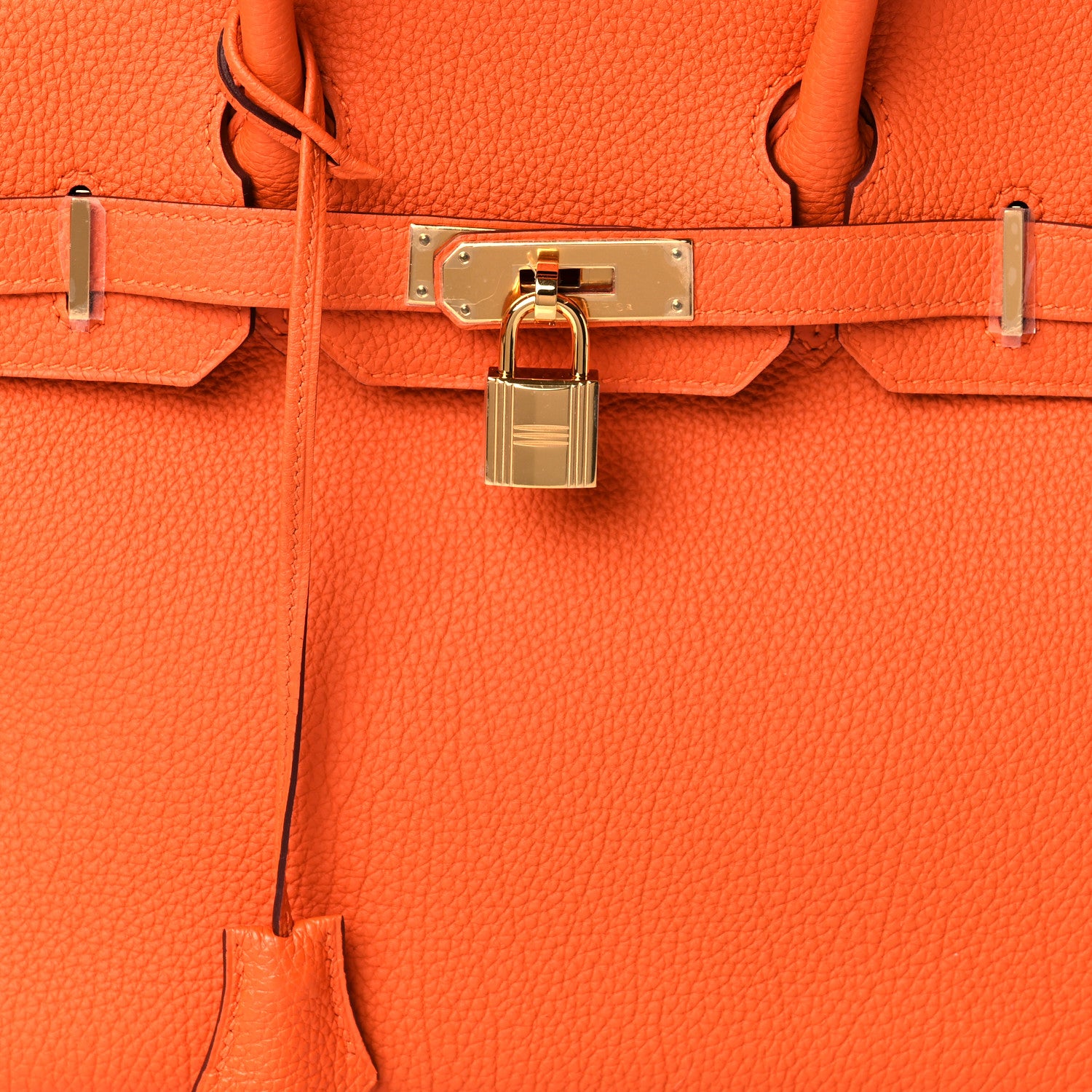Hermes Togo Birkin 30 Orange 7 of 10