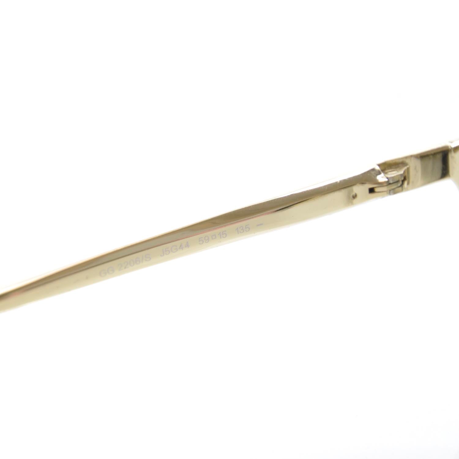Gucci Aviator Sunglasses 2206S 5 of 5