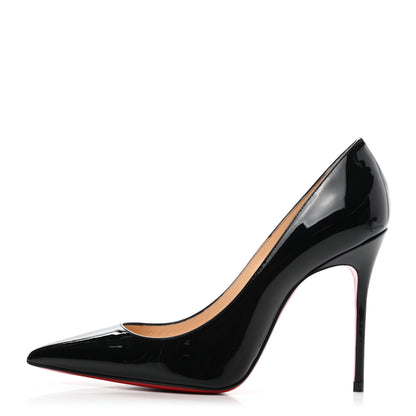 Christian Louboutin Patent Decollete 554 100 Pumps 36.5 Black 1 of 10