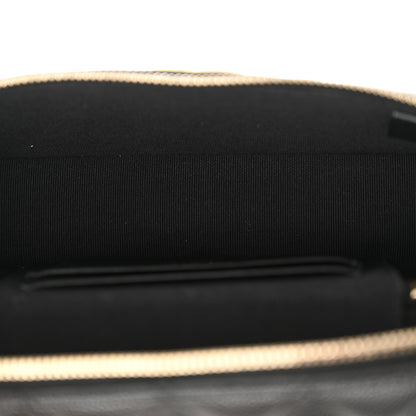 Chanel Caviar Quilted Top Handle Clutch With Chain Black 5 of 11