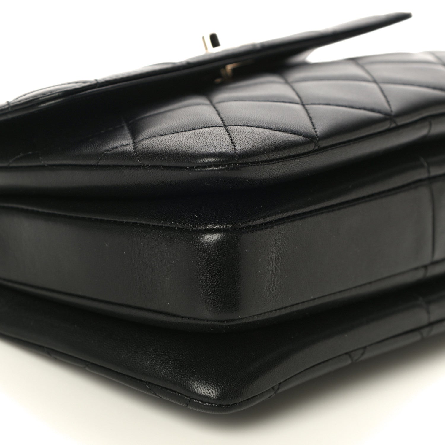 Chanel Lambskin Quilted Small Trendy CC Dual Handle Flap Bag Black 9 of 11