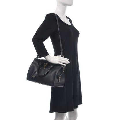 Saint Laurent Calfskin Small Classic Y Cabas Navy Blue 2 of 20