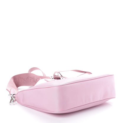 Prada Nylon Re-Edition 2005 Shoulder Bag Rosa 4 of 9