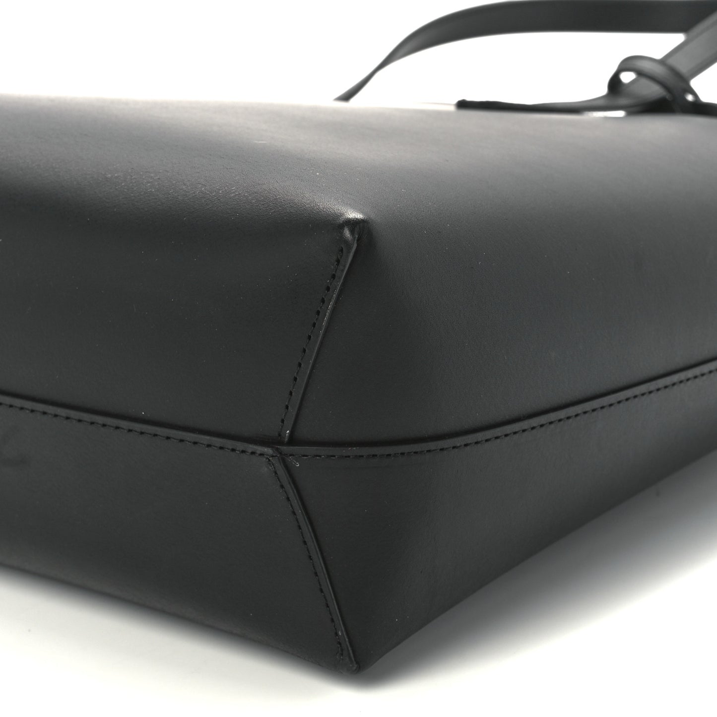 Saffiano Large Shopping Tote Black Flamma
