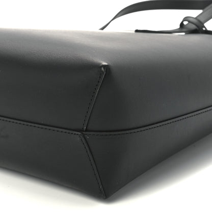 Mansur Gavriel Saffiano Large Shopping Tote Black Flamma 13 of 13