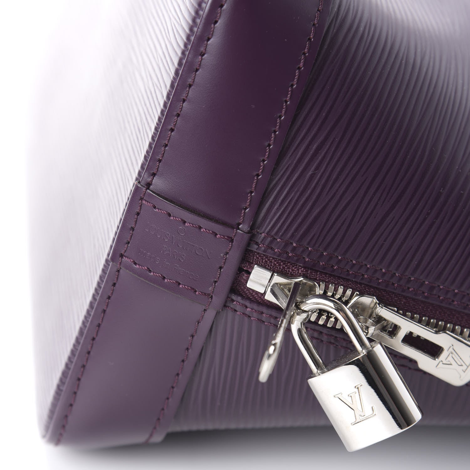 Louis Vuitton Epi Alma PM Cassis 8 of 9