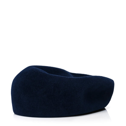 Gucci Velvet Beret Hat S Blue 1 of 7