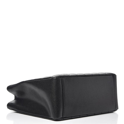 Chanel Caviar Quilted Grand Shopping Tote GST Black 4 of 8