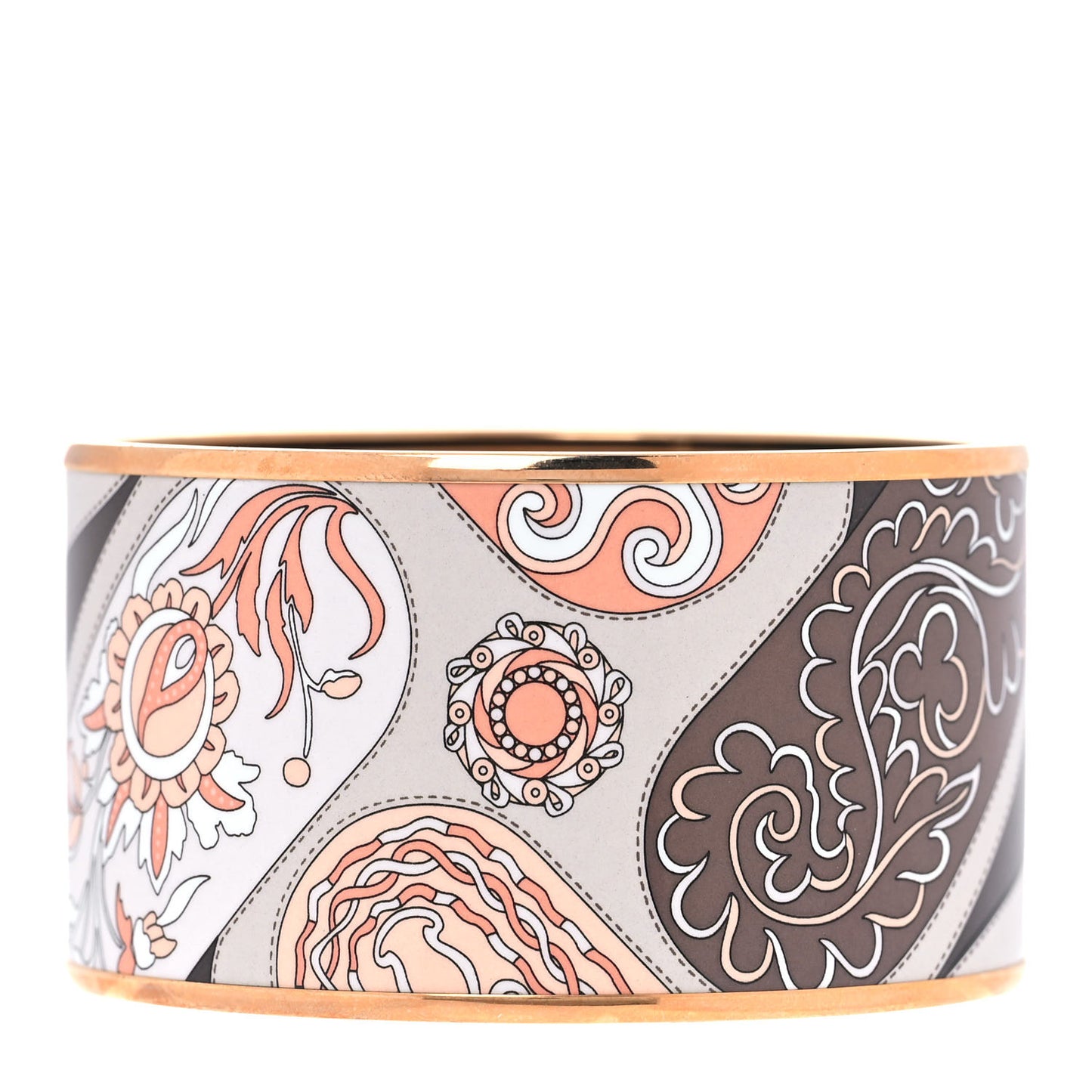 Enamel Printed Extra Wide Festival des Amazones Bracelet 70