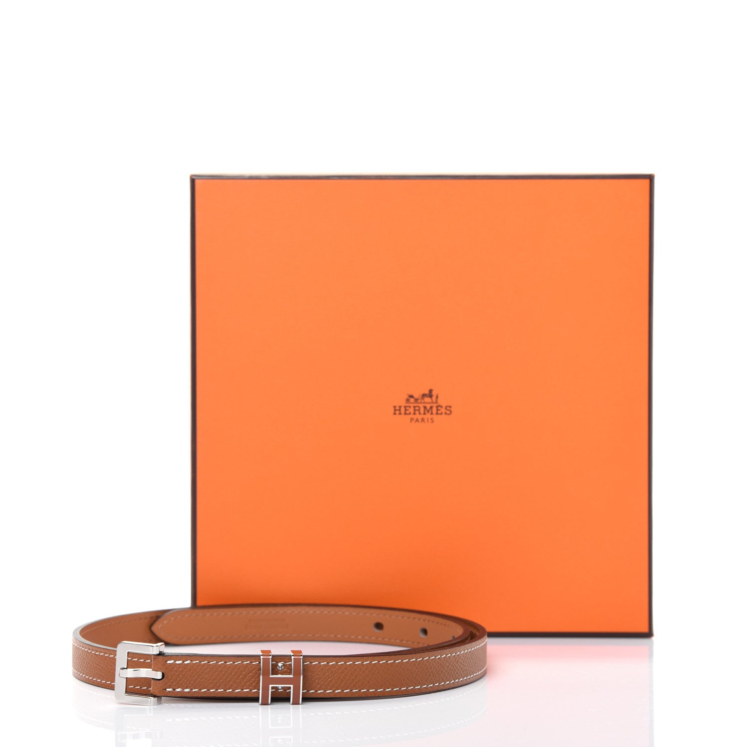 Hermes Epsom 15mm Pop H Belt 70 Gold 10 of 10