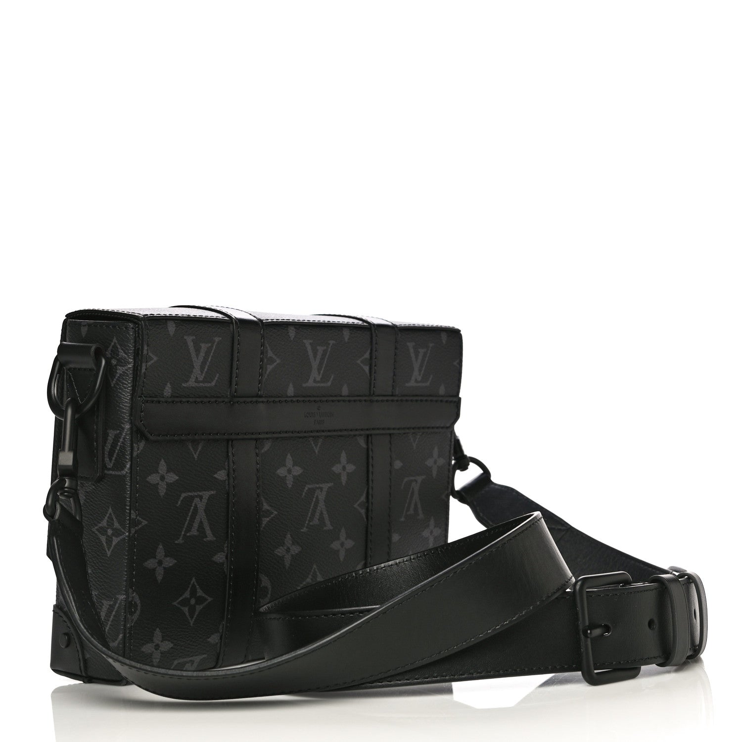 Louis Vuitton Monogram Eclipse Trunk Messenger 1 of 16
