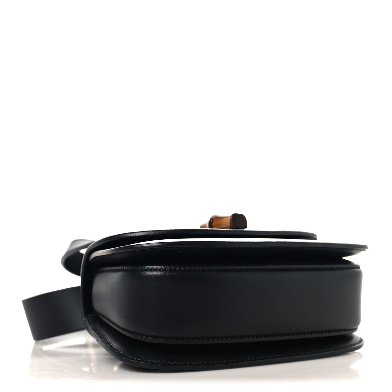 Gucci Calfskin Bamboo Mini 1947 Belt Bag 85 34  Black 3 of 10